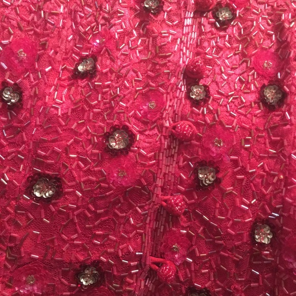 Sequined pink halter top - Picture 3 of 11